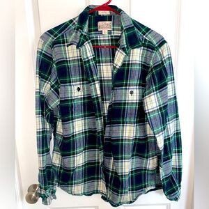 J. Crew Classic Flannel Long Sleeve - Size L